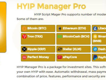 HYIP Manager Pro